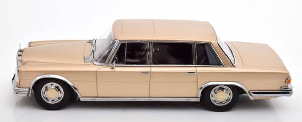 kk scale - 1:18 mercedes 600 swb w100 1963 light gold metallic