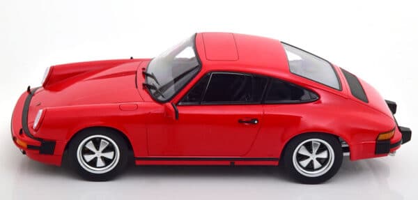 kk scale - 1:18 porsche 911 carrera 3.0 coupe 1977 red