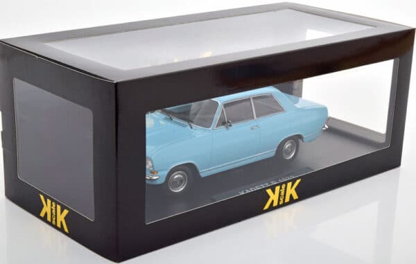kk scale - 1:18 opel kadett b 1965 light blue