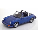 KK Scale - 1:18 Porsche 911 Carrera 3.0 Targa 1977 Blue Metallic w/Removable Targa Roof