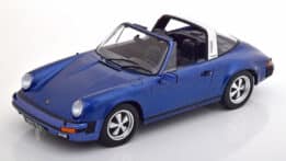 kk scale - 1:18 porsche 911 carrera 3.0 targa 1977 blue metallic w/removable targa roof