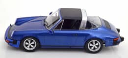 kk scale - 1:18 porsche 911 carrera 3.0 targa 1977 blue metallic w/removable targa roof