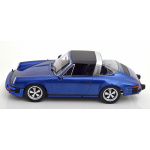 KK Scale 1:18 Porsche 911 930 Carrera 3.0 targa blue diecast model KKDC180681