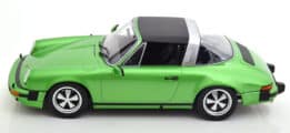 kk scale - 1:18 porsche 911 carrera 3.0 targa 1977 green metallic w/removable targa roof