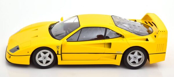 KK Scale Ferrari F40 Yellow 1:18 scale diecast model car KKDC180692