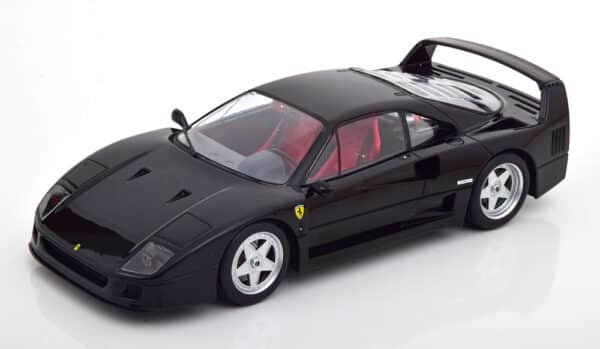 kk scale - 1:18 ferrari f40 1987 black