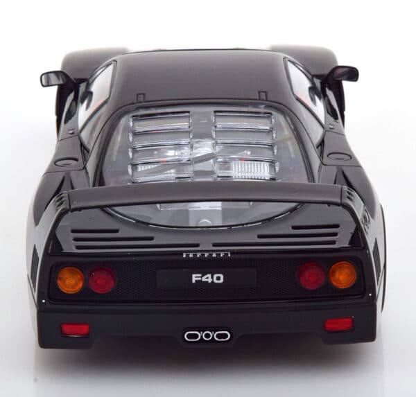 kk scale - 1:18 ferrari f40 1987 black