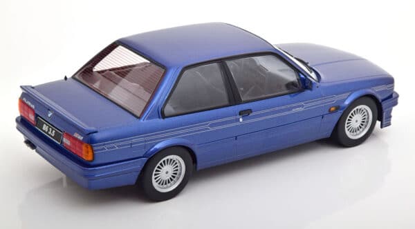 kk scale - 1:18 bmw alpina b6 3.5 e30 1988 blue metallic