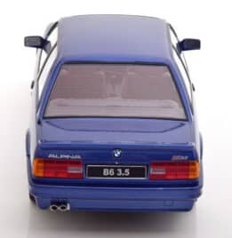 kk scale - 1:18 bmw alpina b6 3.5 e30 1988 blue metallic