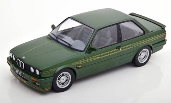 kk scale - 1:18 bmw alpina b6 3.5 e30 1988 green metallic