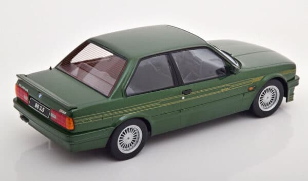 kk scale - 1:18 bmw alpina b6 3.5 e30 1988 green metallic