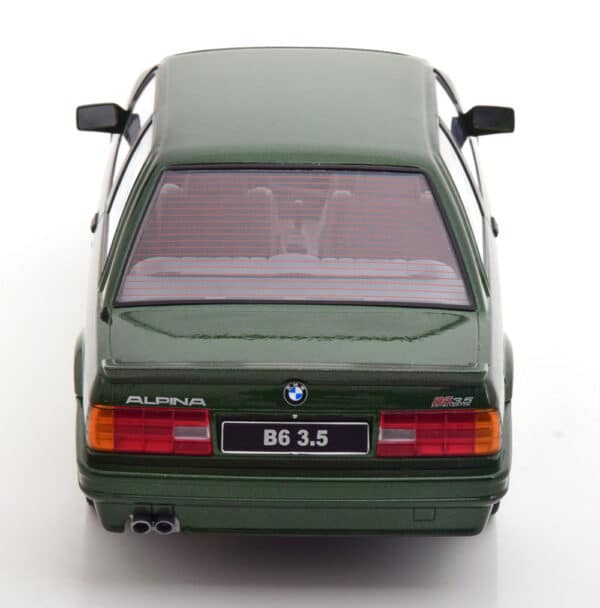 kk scale - 1:18 bmw alpina b6 3.5 e30 1988 green metallic