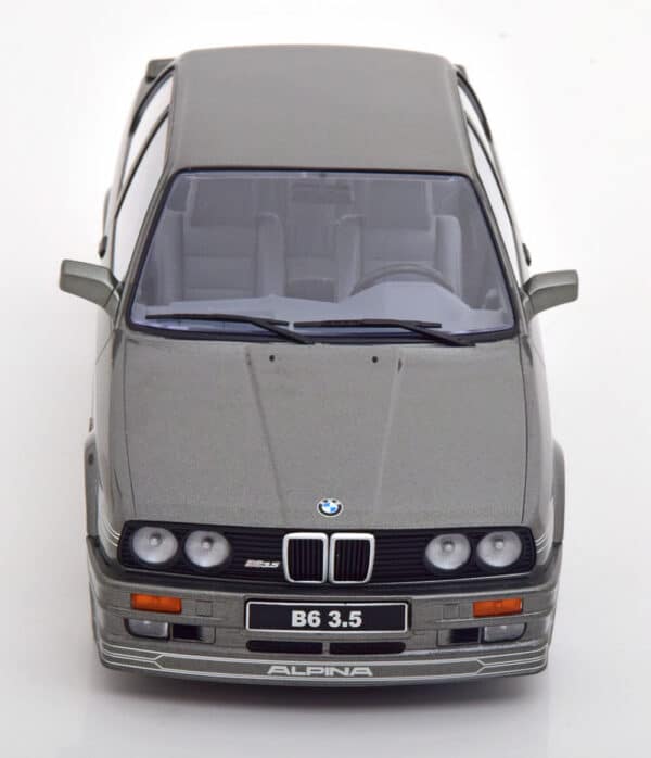 kk scale - 1:18 bmw alpina b6 3.5 e30 1988 grey metallic
