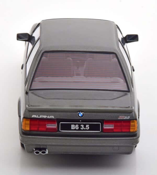 kk scale - 1:18 bmw alpina b6 3.5 e30 1988 grey metallic