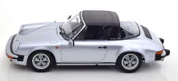 kk scale - 1:18 porsche 911 3.2 targa 1988 250 000th 911 silver grey w/removable targa roof