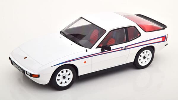 kk scale - 1:18 porsche 924 martini 1985 white