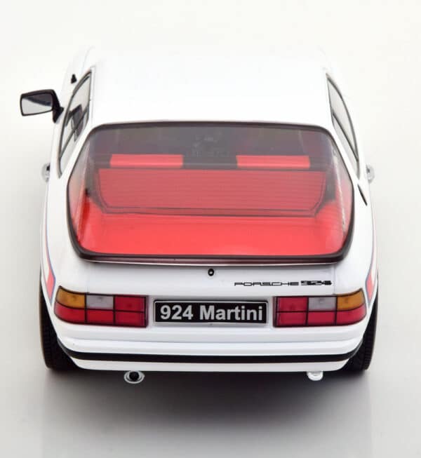kk scale - 1:18 porsche 924 martini 1985 white