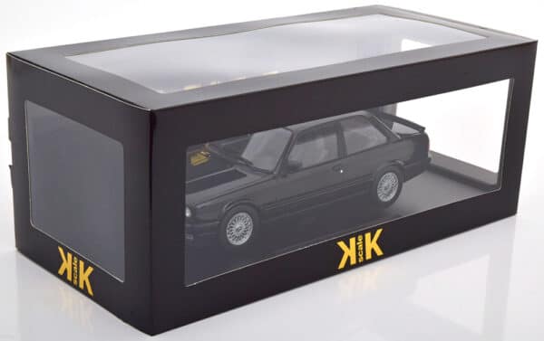 kk scale - 1:18 bmw 325i e30 m-package 1 1987 black