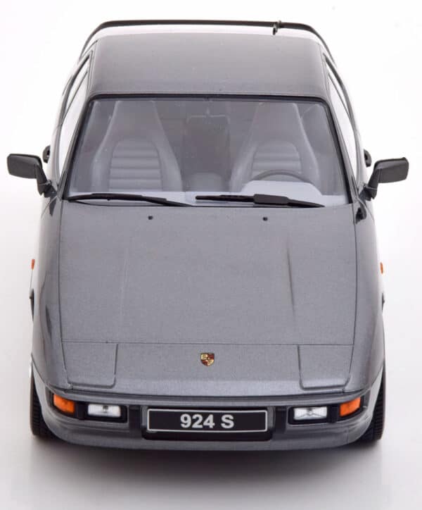 kk scale - 1:18 porsche 924 s 1986 grey metallic