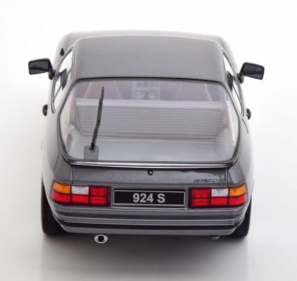 kk scale - 1:18 porsche 924 s 1986 grey metallic
