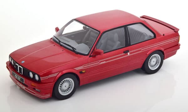 kk scale - 1:18 bmw alpina c2 2.7 e30 1988 red metallic