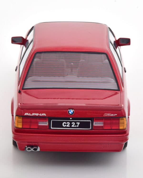 kk scale - 1:18 bmw alpina c2 2.7 e30 1988 red metallic