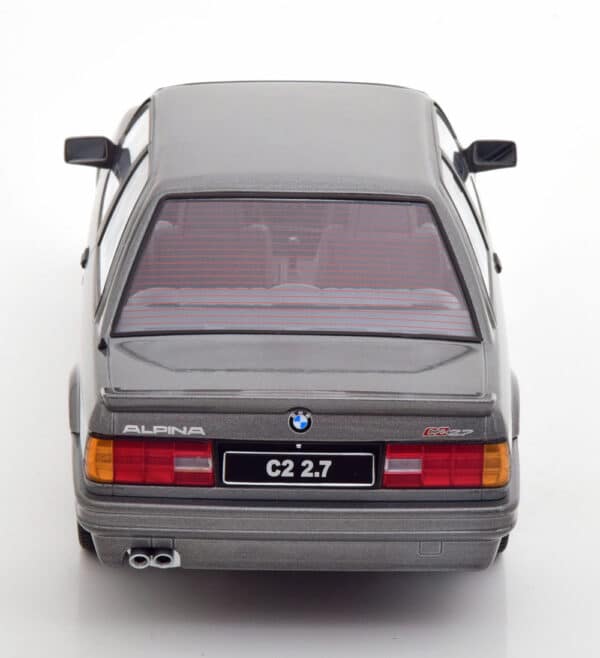 kk scale - 1:18 bmw alpina c2 2.7 e30 1988 grey metallic