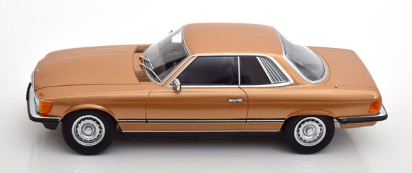 kk scale - 1:18 mercedes 450 slc c107 gold metallic 1973