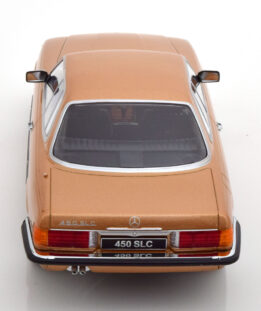 kk scale - 1:18 mercedes 450 slc c107 gold metallic 1973