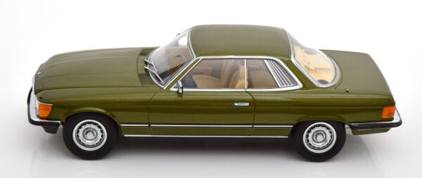 kk scale - 1:18 mercedes 450 slc c107 green metallic 1973