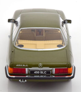 kk scale - 1:18 mercedes 450 slc c107 green metallic 1973