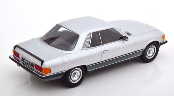 kk scale - 1:18 mercedes 450 slc 5.0 c107 silver 1980