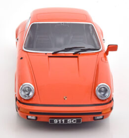 kk scale - 1:18 porsche 911 coupe 1978 orange