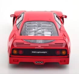 kk scale - 1:18 ferrari f40 lightweight 1990 red