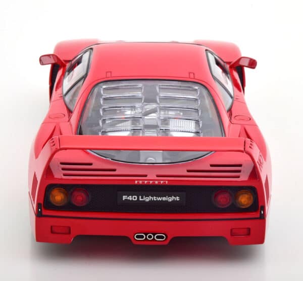 kk scale - 1:18 ferrari f40 lightweight 1990 red