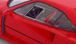 kk scale - 1:18 ferrari f40 lightweight 1990 red