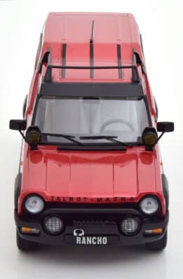 kk scale - 1:18 talbot matra rancho x red metallic