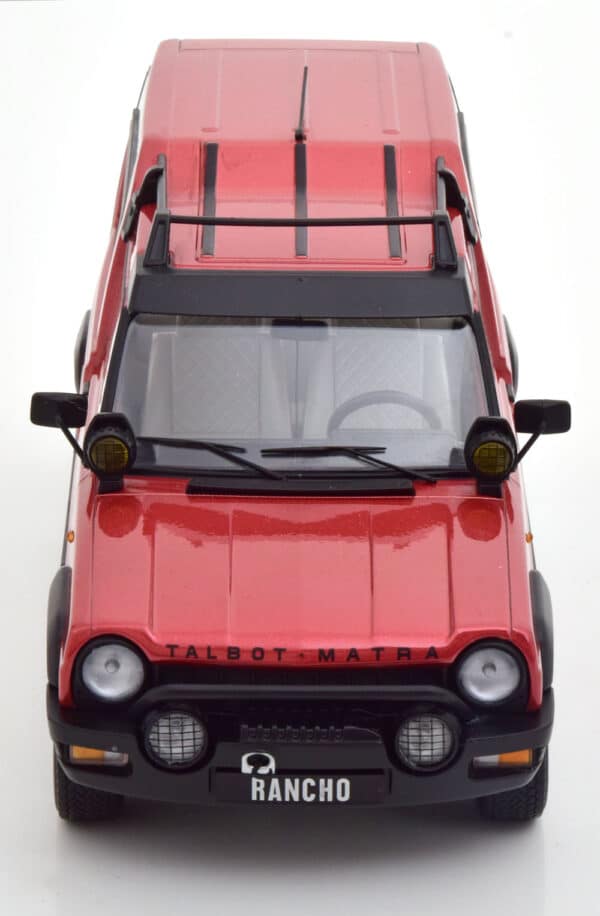kk scale - 1:18 talbot matra rancho x red metallic