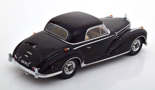 kk scale - 1:18 mercedes 300 se w188 coupe black