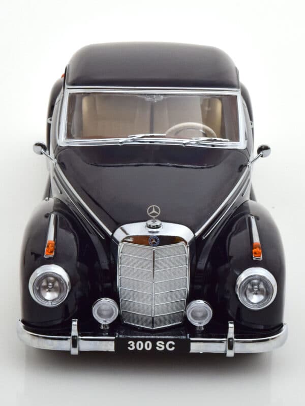kk scale - 1:18 mercedes 300 se w188 coupe black