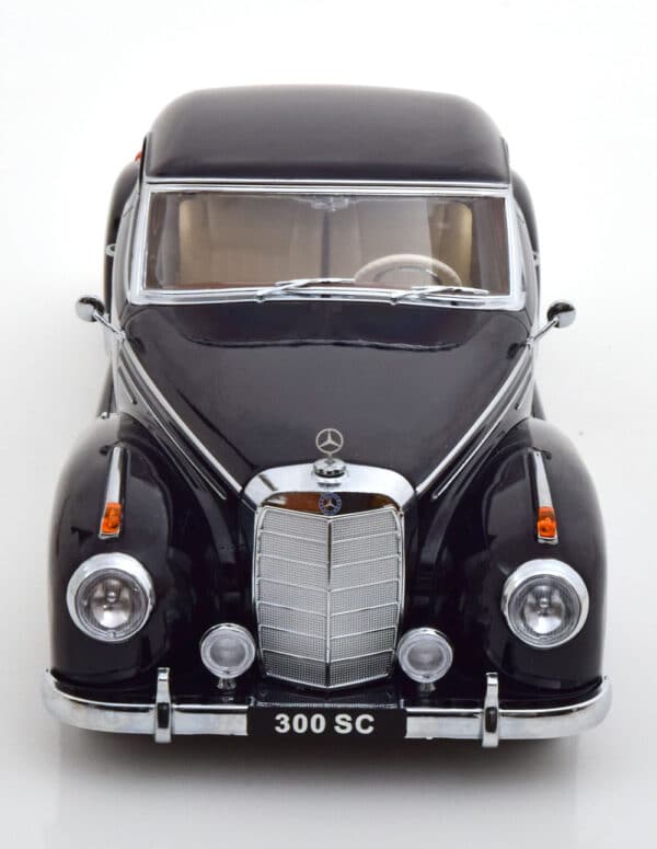 kk scale - 1:18 mercedes 300 se w188 coupe dark blue