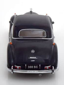kk scale - 1:18 mercedes 300 se w188 coupe dark blue