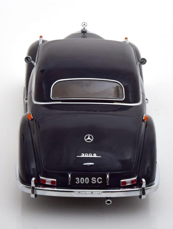kk scale - 1:18 mercedes 300 se w188 coupe dark blue