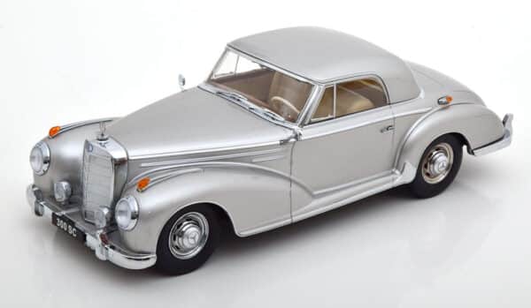 kk scale - 1:18 mercedes 300 se w188 coupe silver