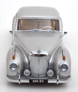 kk scale - 1:18 mercedes 300 se w188 coupe silver
