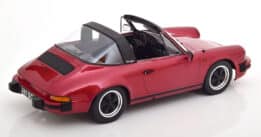 kk scale - 1:18 porsche 911 sc targa 1983 red metallic w/extra hardtop