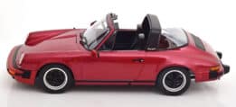 kk scale - 1:18 porsche 911 sc targa 1983 red metallic w/extra hardtop