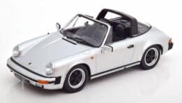 kk scale - 1:18 porsche 911 sc targa 1983 silver w/extra hardtop
