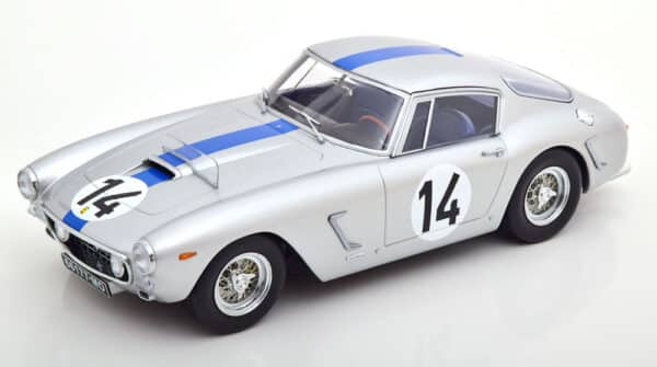 kk scale - 1:18 ferrari 250 gt swb competizione #14 24h le mans 1961