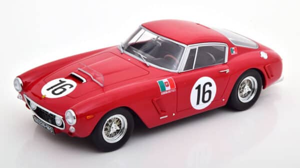 kk scale - 1:18 ferrari 250 gt swb competizione #16 24h le mans 1961